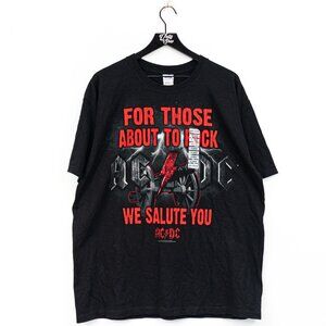 2011 ACDC For Those About To Rock T-Shirt Size XL NWT